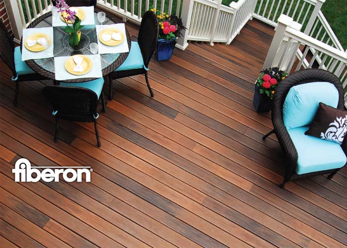 Fiberon composite decking and railing provides you with the freedom and flexibility to create an outdoor experience unlike any other. From classic to contemporary, traditional grains to exotic hardwoods, Fiberon - The Decking Solutions Company, is dedicated to offering the best and widest selection of product in the business.