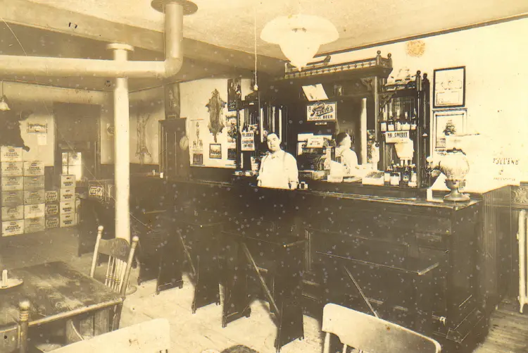 Historic image representing Biewer brewing beginnings in the pre-1900s